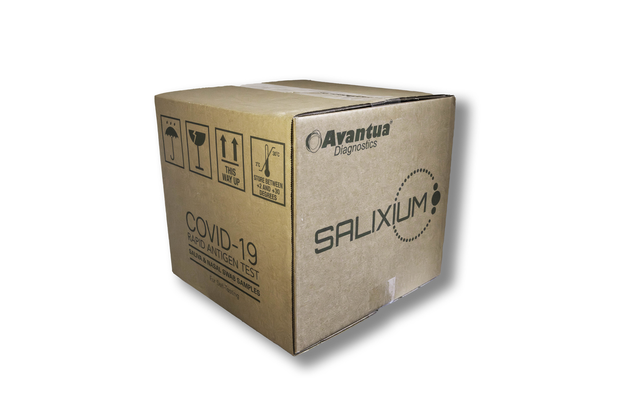 Salixium– COVID-19 Antigen Rapid Self Test (Saliva / Nasal) - 1800 x 5 Test Packs (9000 Tests)