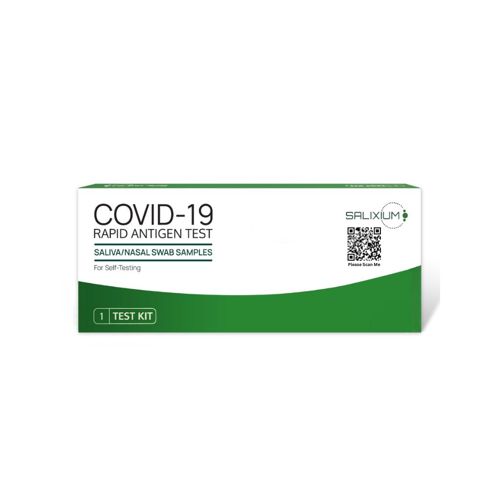 Salixium– COVID-19 Antigen Rapid Self Test (Saliva / Nasal) - Single Test