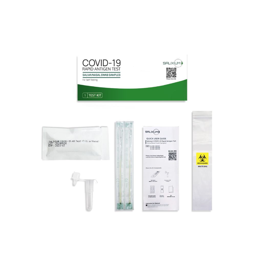 Salixium– COVID-19 Antigen Rapid Self Test (Saliva / Nasal) - Single Test