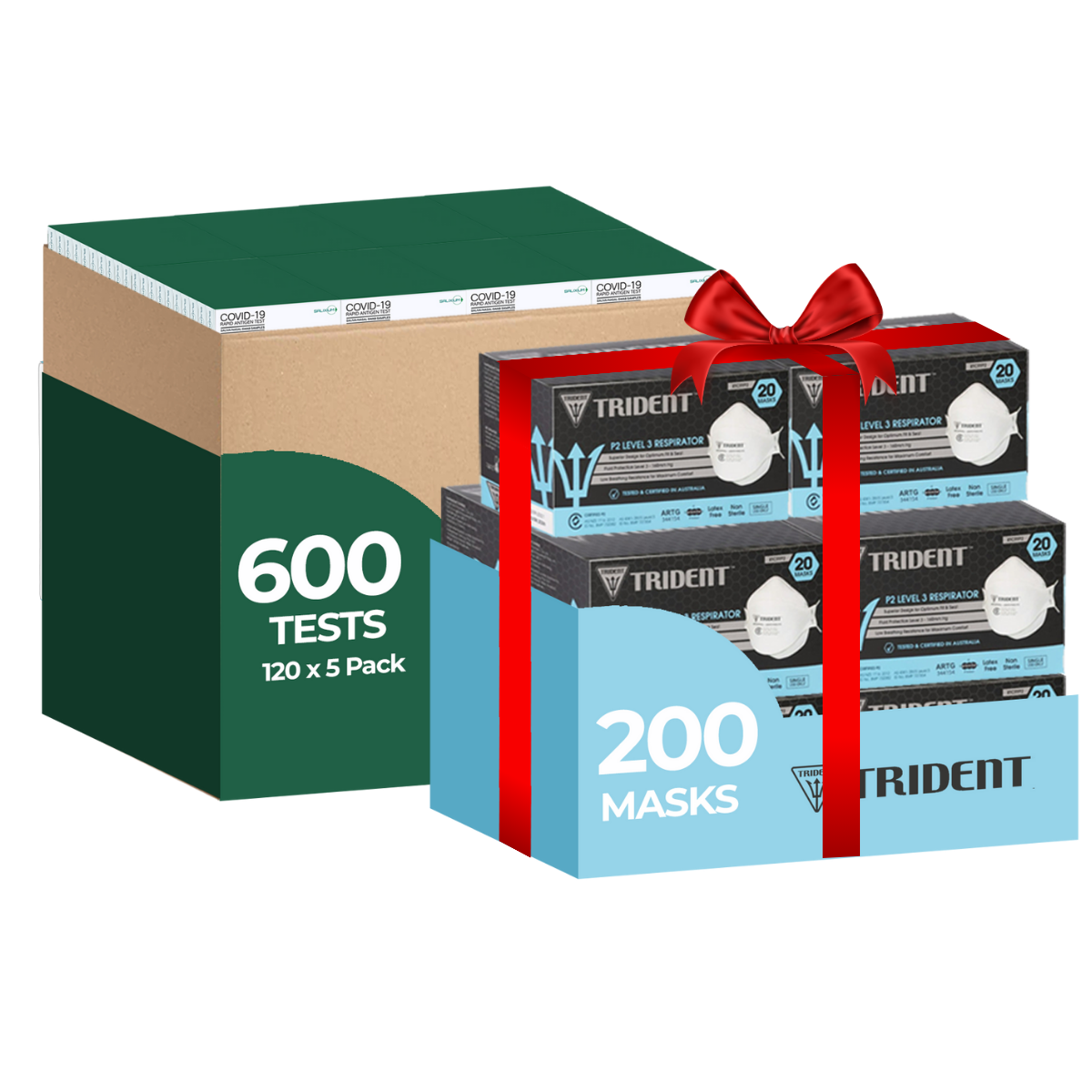 Salixium– COVID-19 Antigen Rapid Self Test (Saliva / Nasal) – 120 x 5 Test Packs (600 Tests)