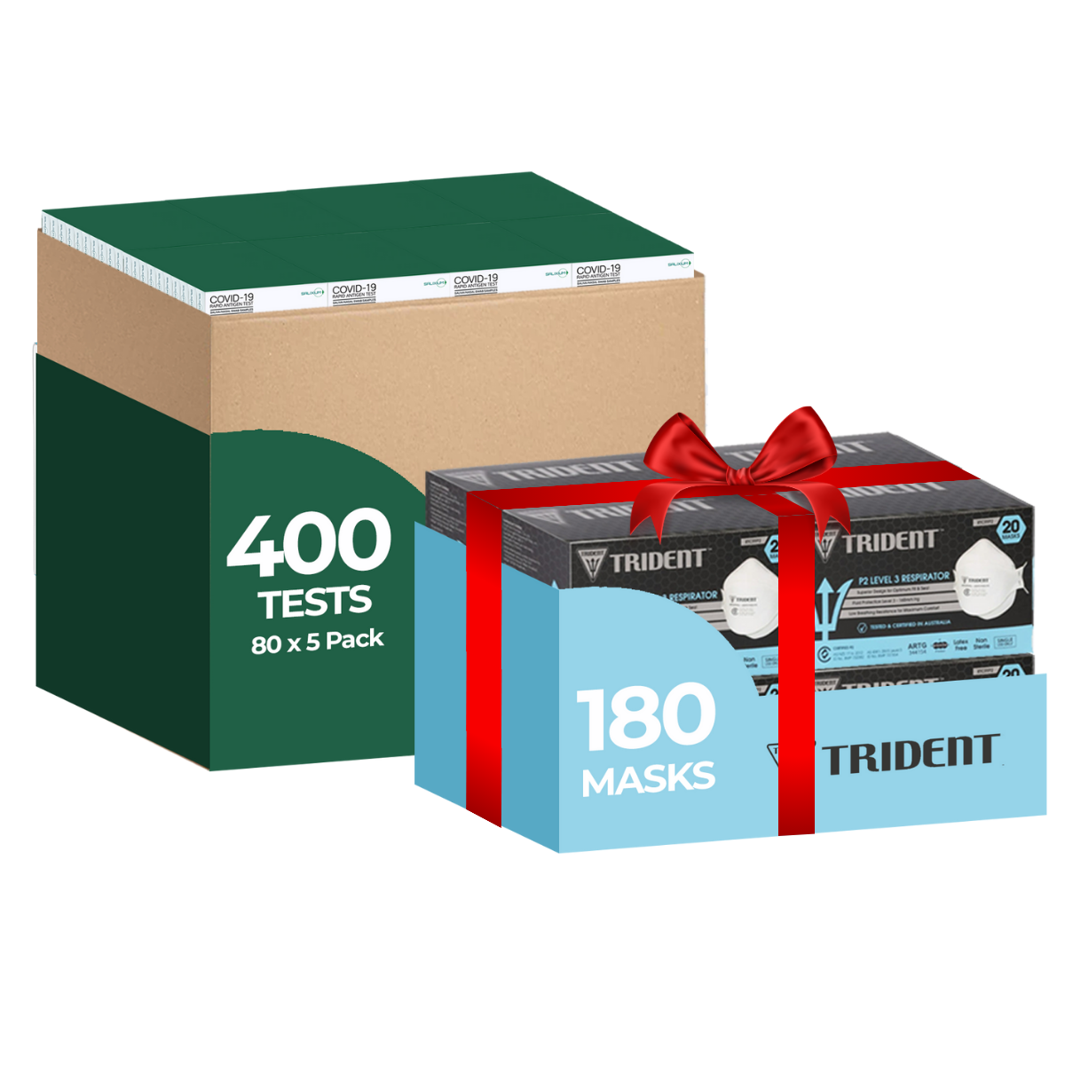 Salixium– COVID-19 Antigen Rapid Self Test  (Saliva / Nasal) – 80 x 5 Test Packs (400 Tests)